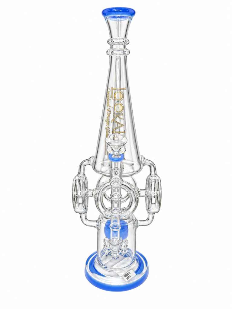 19" Lookah Hollow Barrel Beaker With 5-Arm
