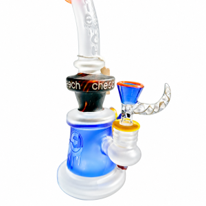 8" Blasted Zombie Finger Rig w/14mm Bowl on a white background, photo 2