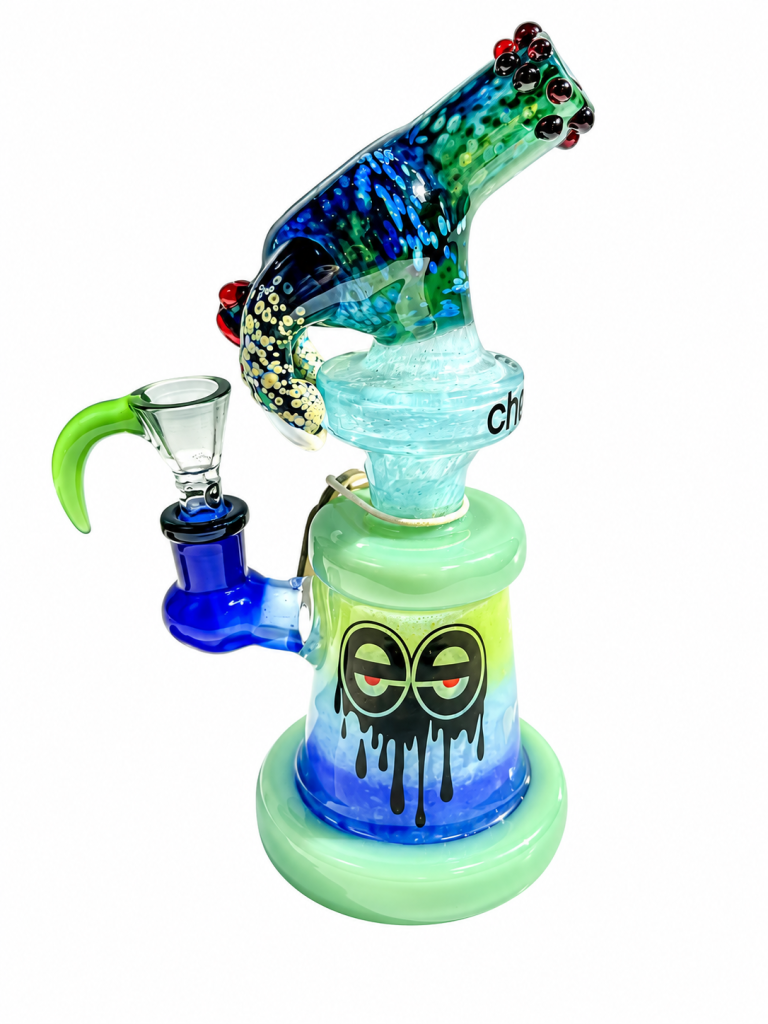 8" Blasted Zombie Hand Rig w/14mm Bowl