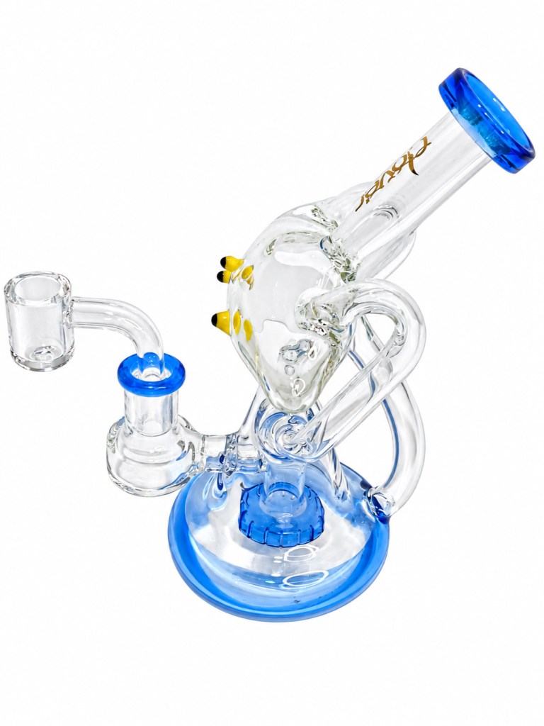 Clover Glass Monkey Style Recycler