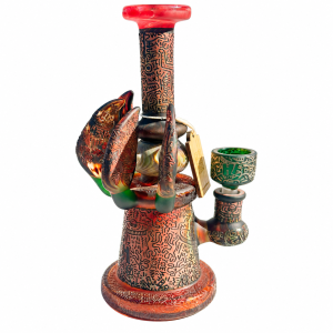 Cheech Velociraptor Rig side view on white background